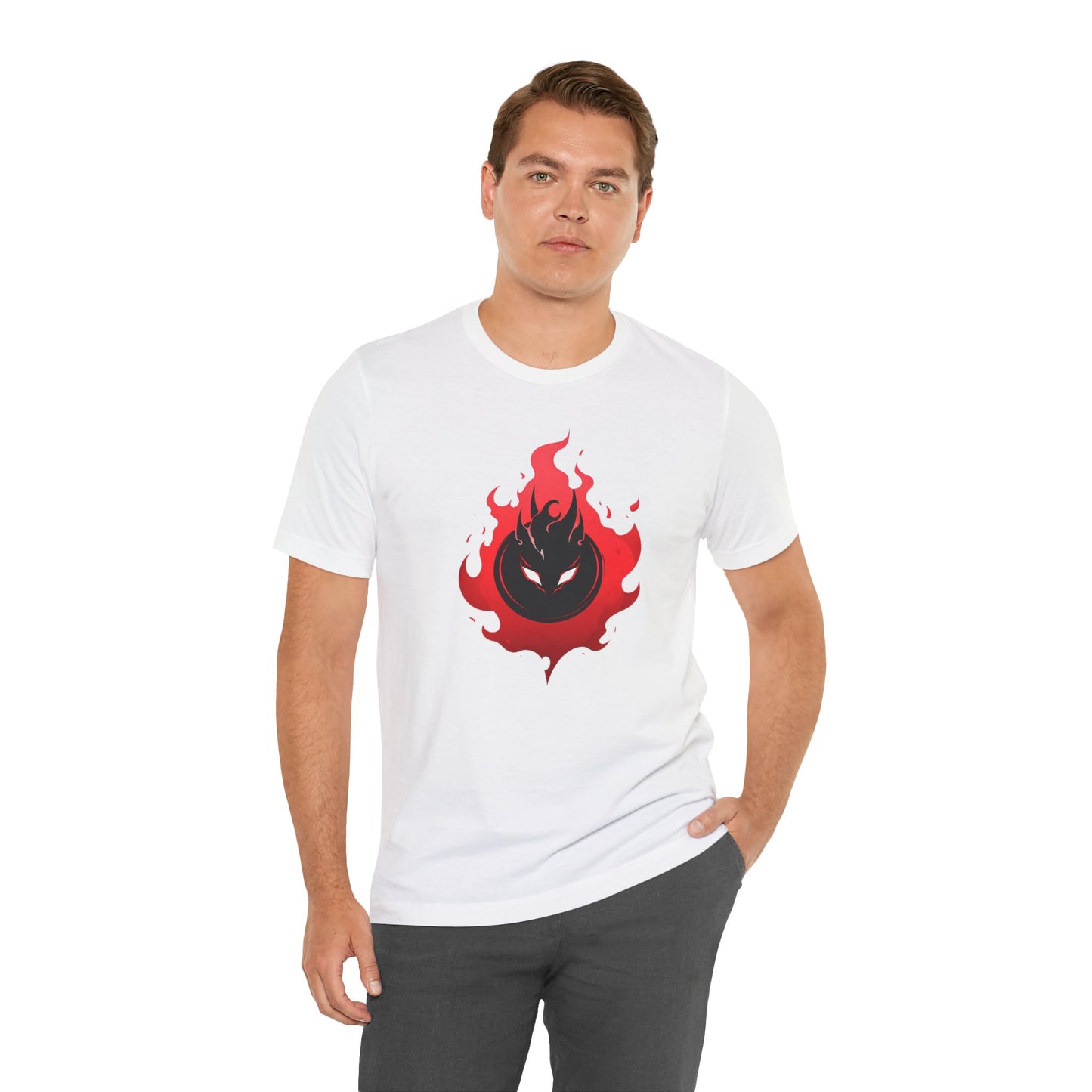 Evil Flames - Cool - T-Shirt by Stichas T-Shirt Company