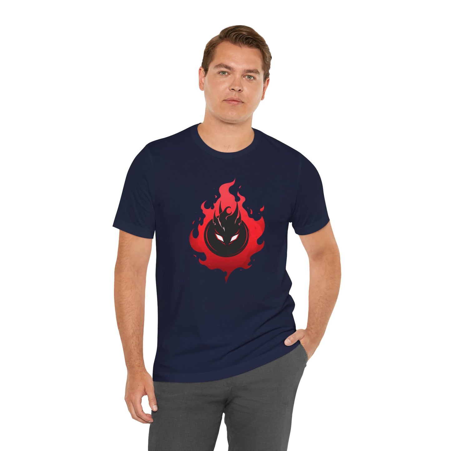 Evil Flames - Cool - T-Shirt by Stichas T-Shirt Company