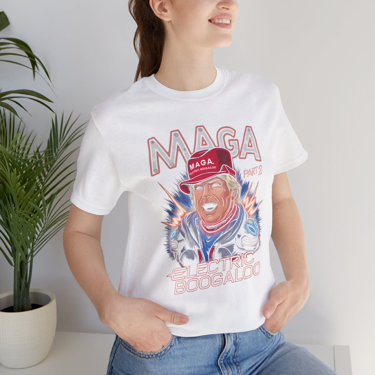 MAGA Part 2 - Electric Boogaloo - Political - T-Shirt by Stichas T-Shirt Company