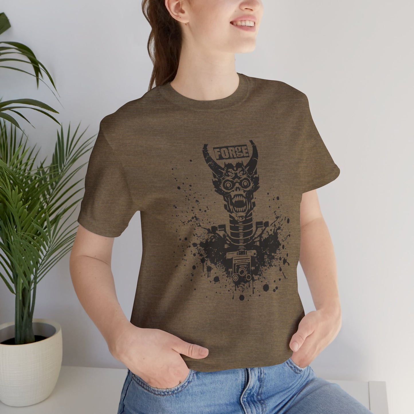 Forge Devil Robot - Badass T-Shirt by Stichas T-Shirt Company