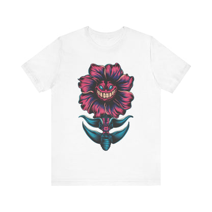 Evil Flower - Funny T-Shirt by Stichas T-Shirt Company