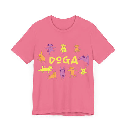 Doga - Dog Yoga - Short Sleeve Tee