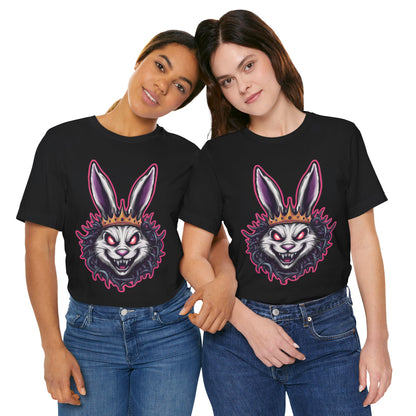 King Rabbit the Evil - Funny T-Shirt by Stichas T-Shirt Company