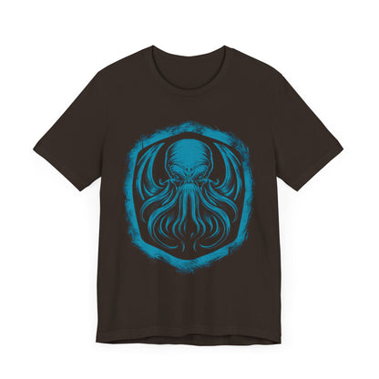 Cthulhu Crest - Horror T-Shirt by Stichas T-Shirt Company