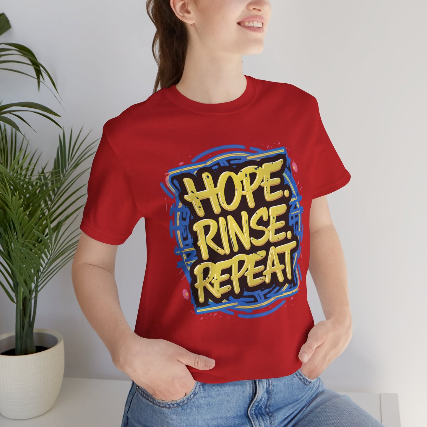 Hope. Rinse. Repeat - Political - T-Shirt by Stichas T-Shirt Company