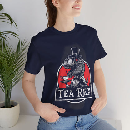 Tea Rex - Funny T-Shirt by Stichas T-Shirt Company