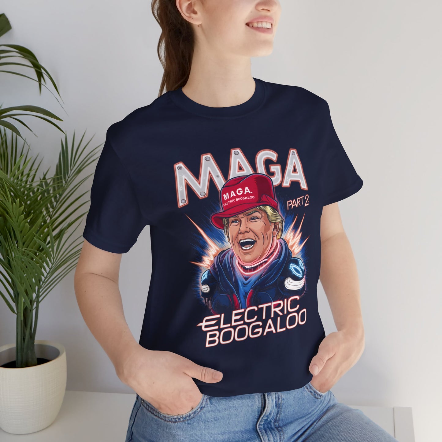 MAGA Part 2 - Electric Boogaloo - Political - T-Shirt by Stichas T-Shirt Company