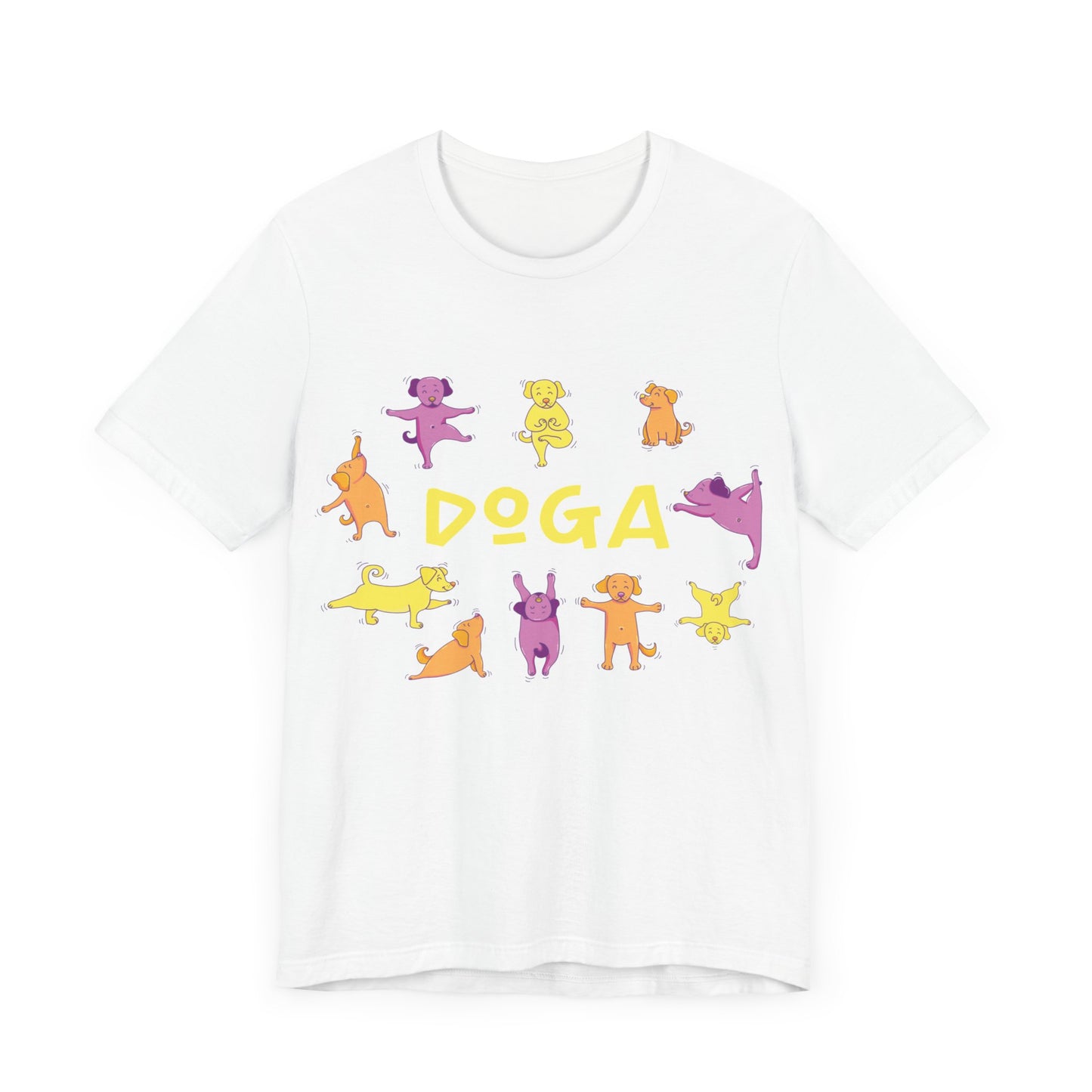 Doga - Dog Yoga - Short Sleeve Tee