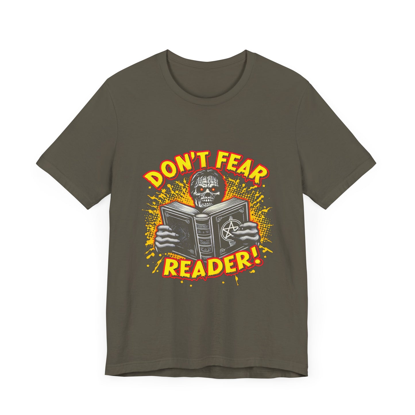 Don’t Fear the Reader - Horror - T-Shirt by Stichas T-Shirt Company