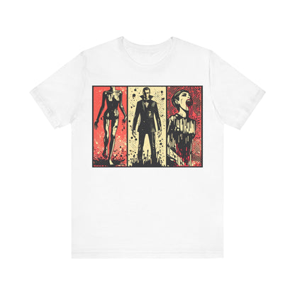 Vampire Tri-Panel - Snowman - Funny T-Shirt by Stichas T-Shirt Company