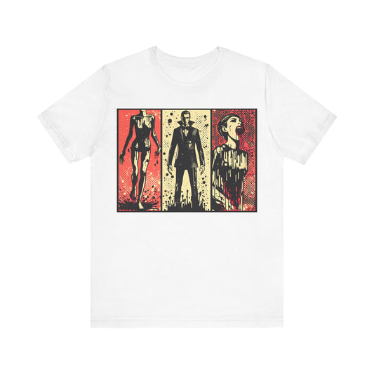 Vampire Tri-Panel - Snowman - Funny T-Shirt by Stichas T-Shirt Company