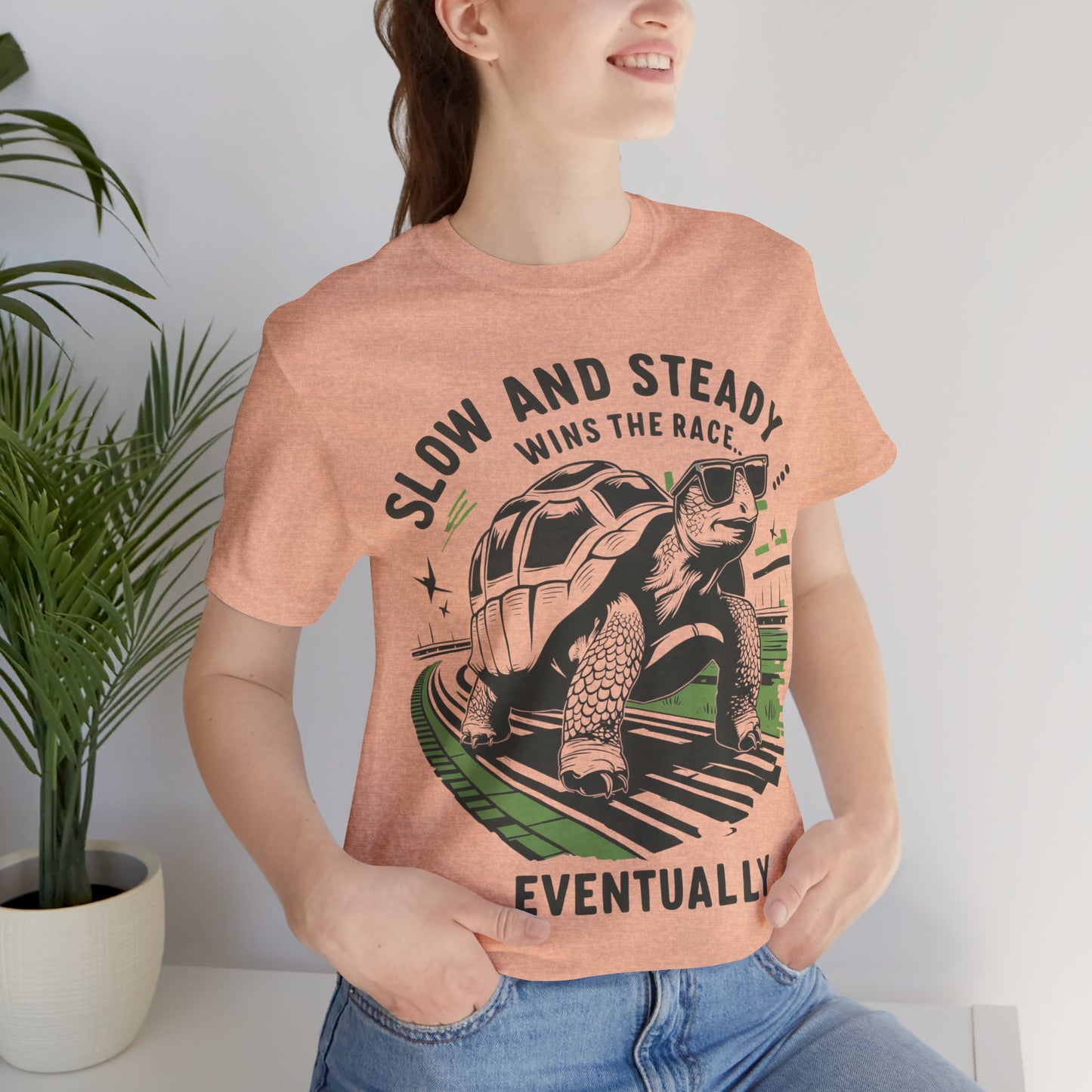 Slow and Steady Wins the Race… Eventually – Tortoise Lover T-Shirt by Stichas T-Shirt Company