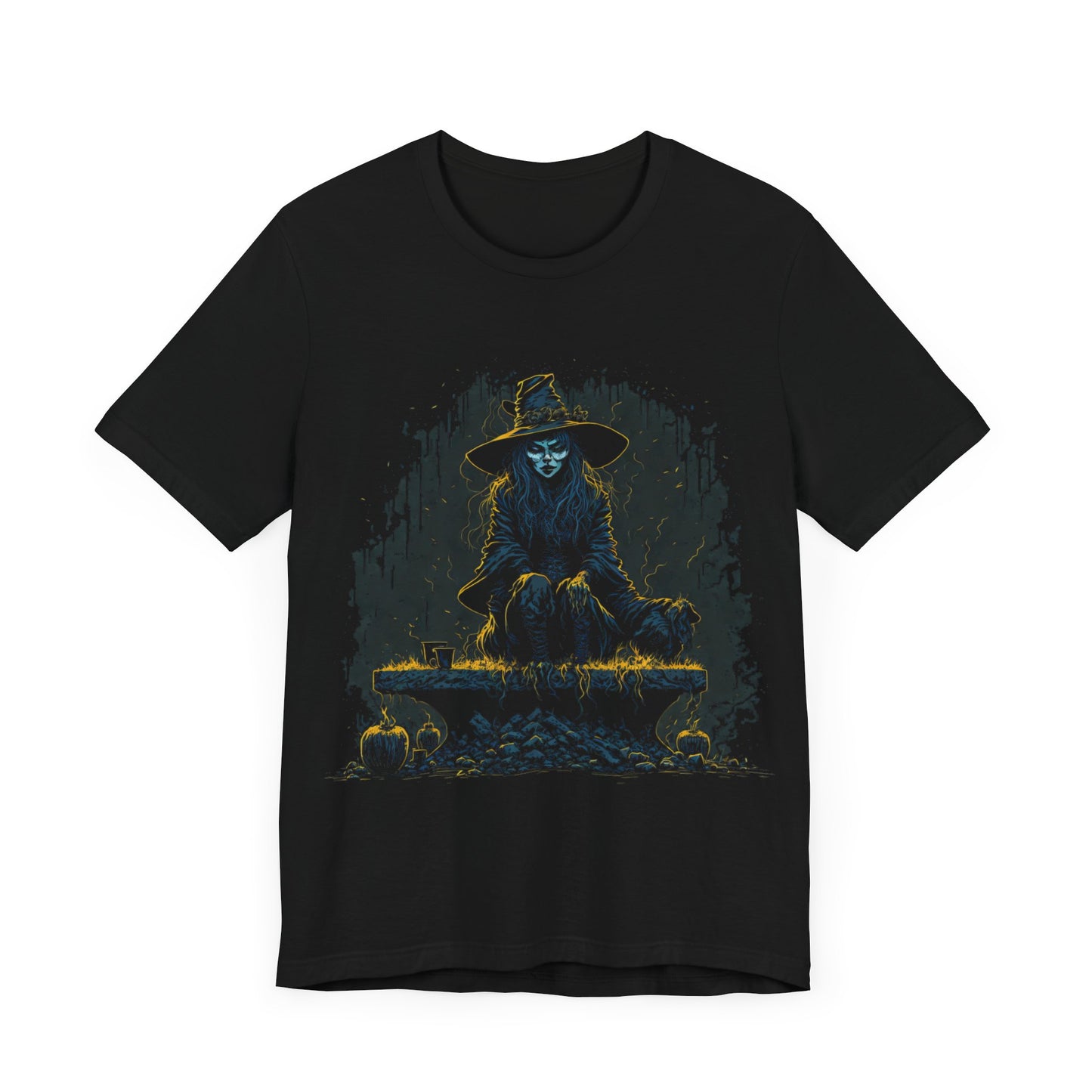 Witch on an Alter - Horror - T-Shirt by Stichas T-Shirt Company