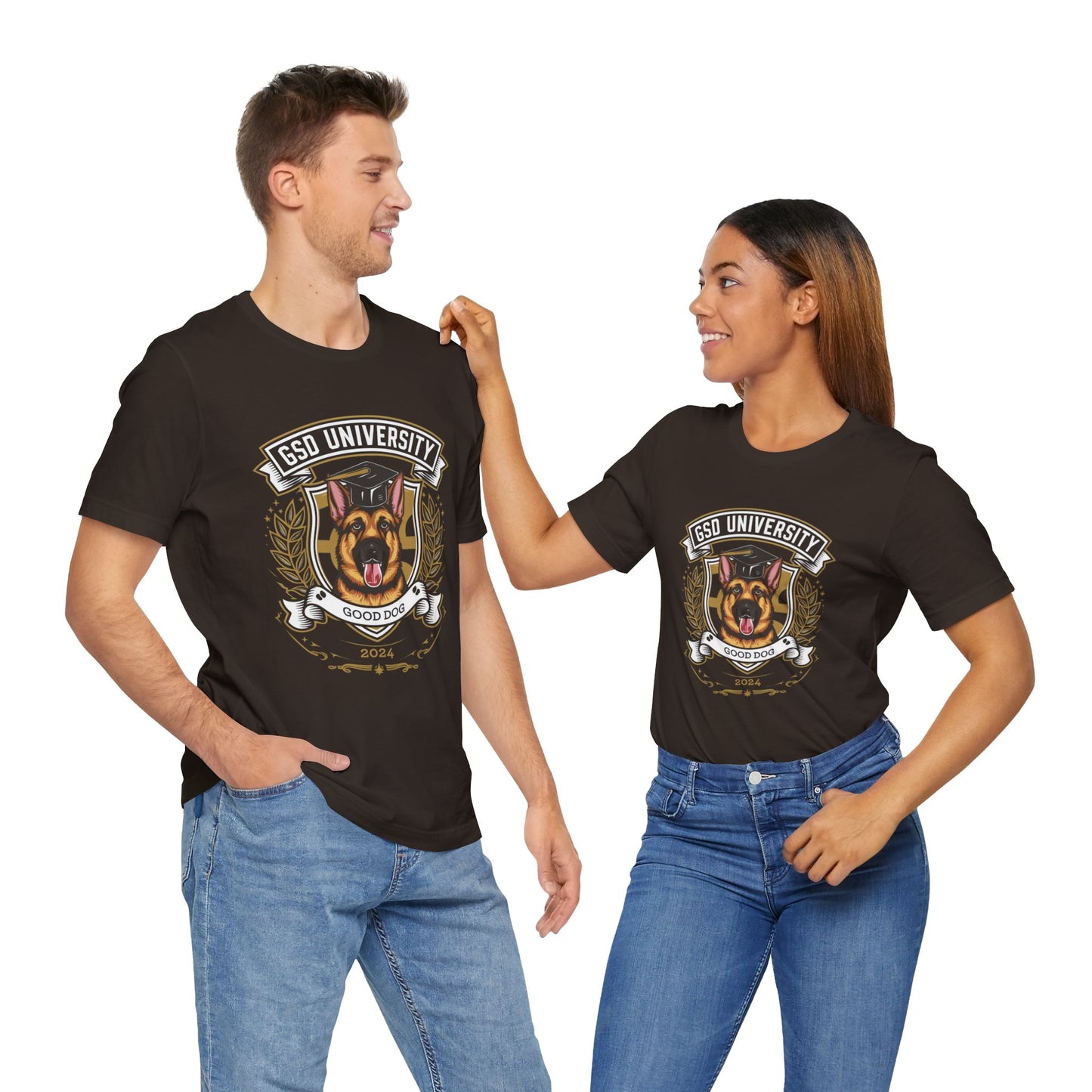 GSD University – German Shepherd Dog Lover T-Shirt by Stichas T-Shirt Company