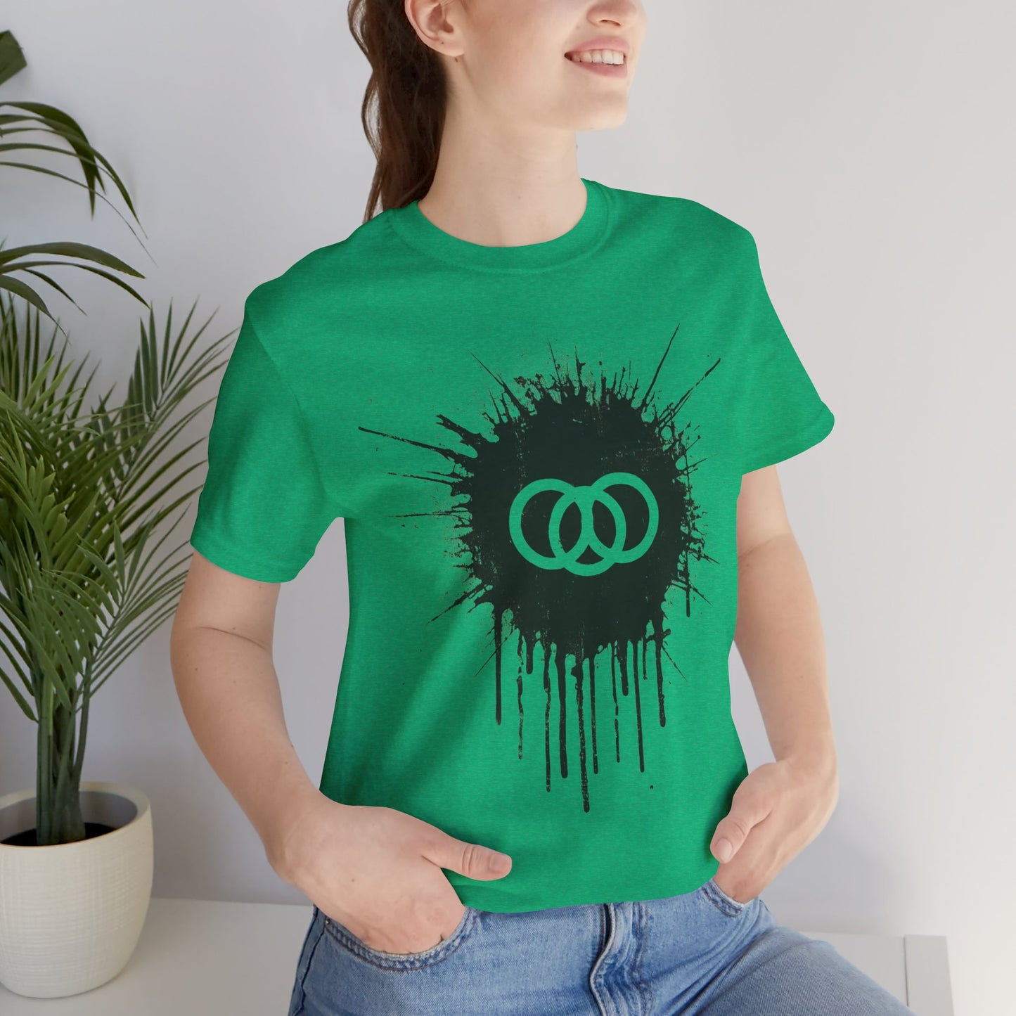 Venn Diagram Peace Symbol - Badass T-Shirt by Stichas T-Shirt Company