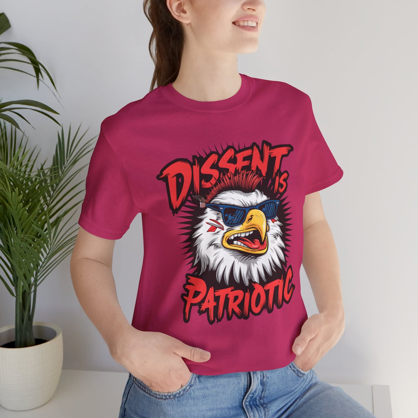 Dissent is Patriotic - Political - T-Shirt by Stichas T-Shirt Company