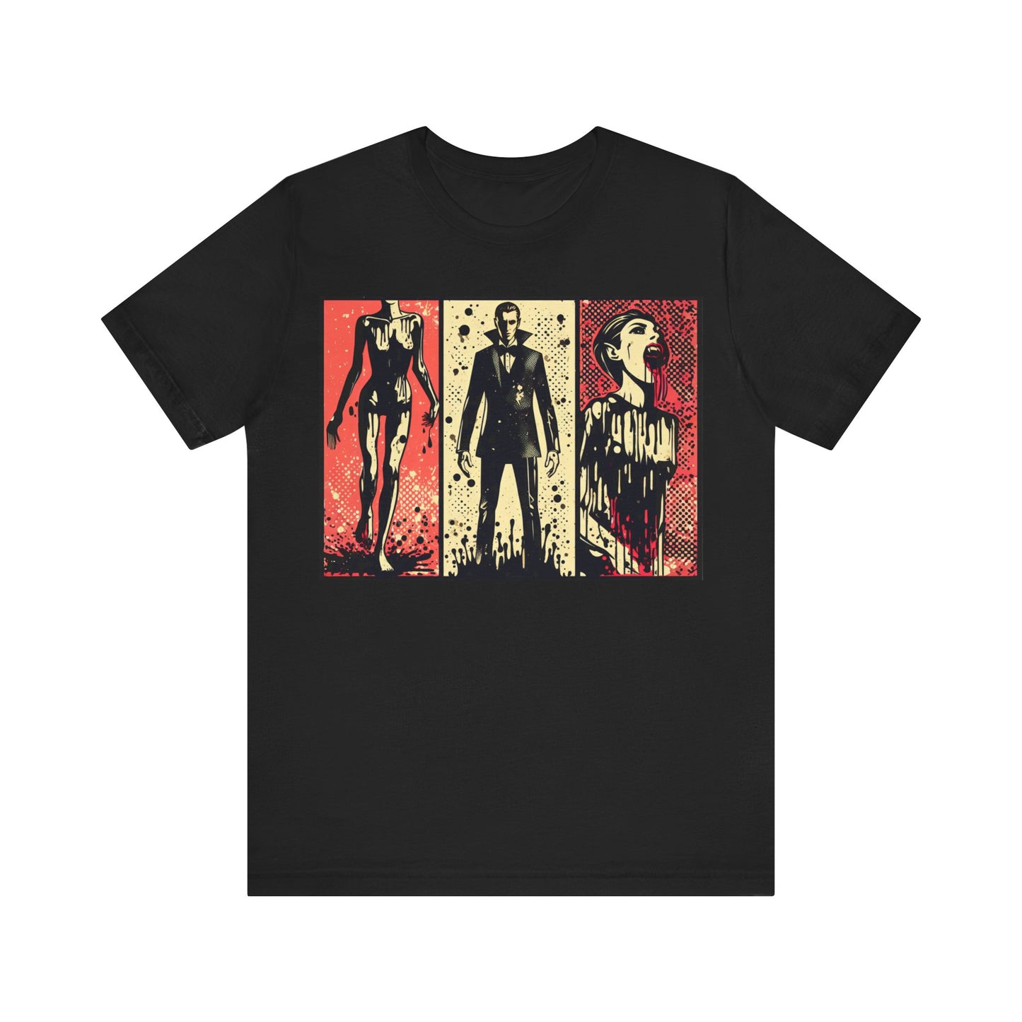 Vampire Tri-Panel - Snowman - Funny T-Shirt by Stichas T-Shirt Company