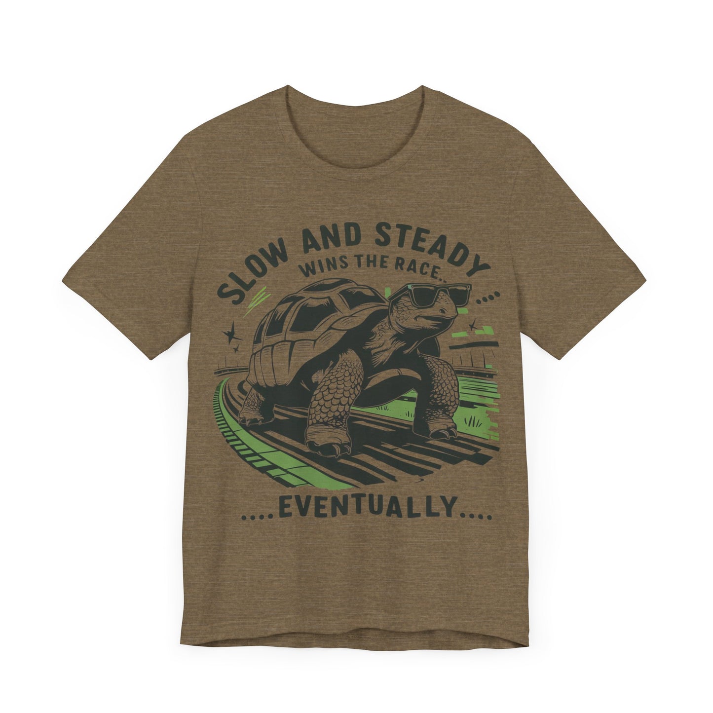 Slow and Steady Wins the Race… Eventually – Tortoise Lover T-Shirt by Stichas T-Shirt Company