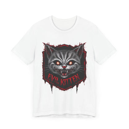 Evil Kitten - Funny T-Shirt by Stichas T-Shirt Company