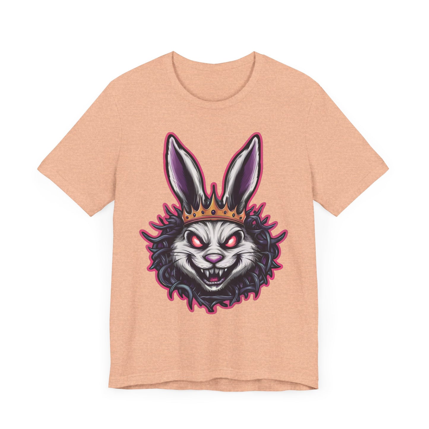 King Rabbit the Evil - Funny T-Shirt by Stichas T-Shirt Company