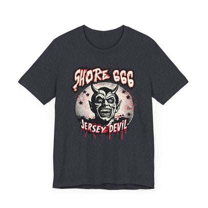 Shore 666 Jersey Devil - Horror T-Shirt by Stichas T-Shirt Company