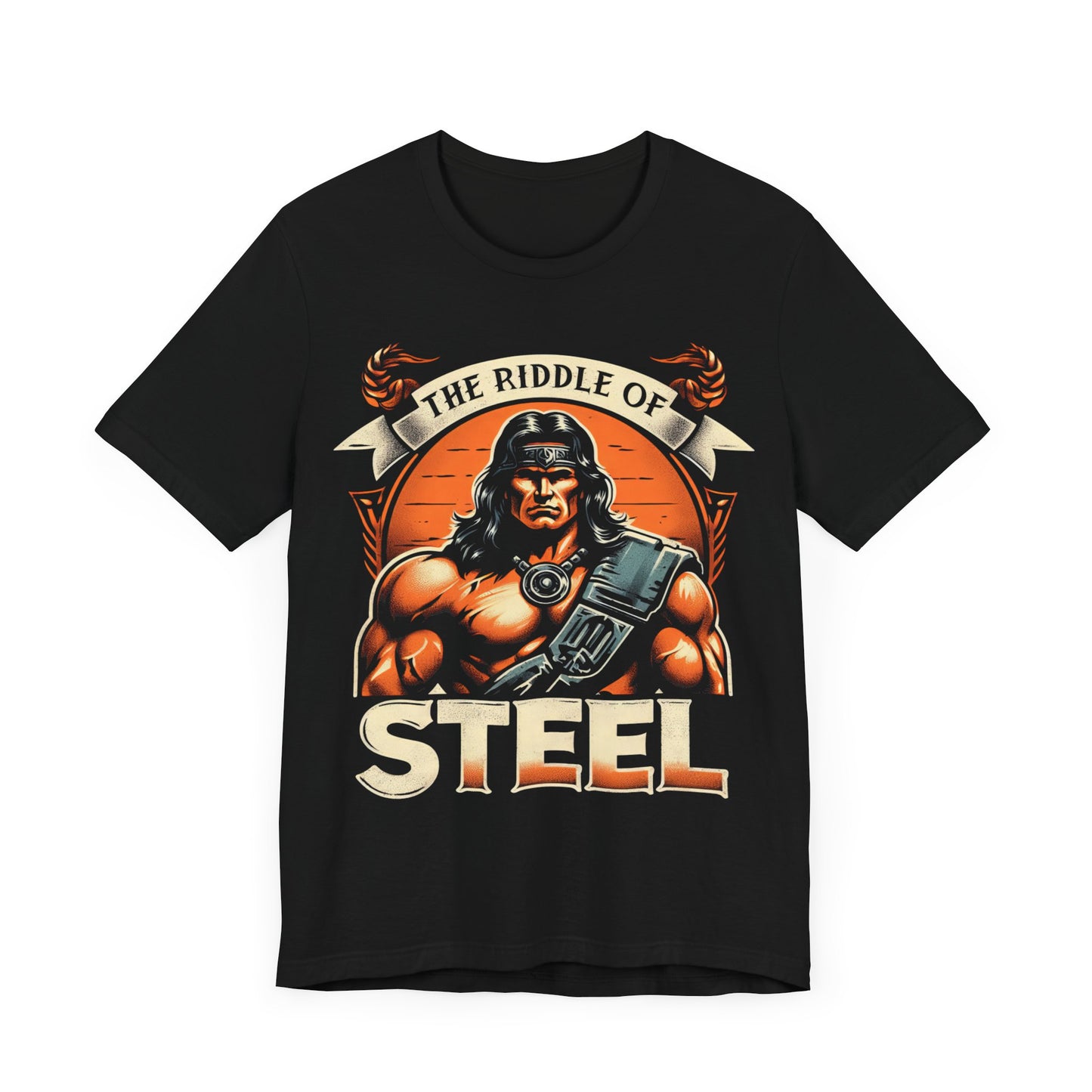 The Riddle of Steel- Badass T-Shirt by Stichas T-Shirt Company