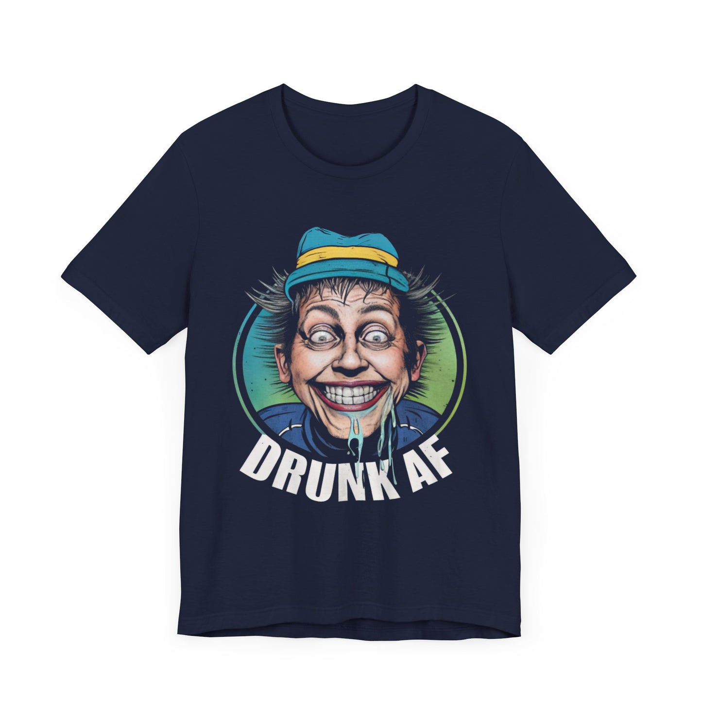 Drunk AF - Funny - T-Shirt by Stichas T-Shirt Company