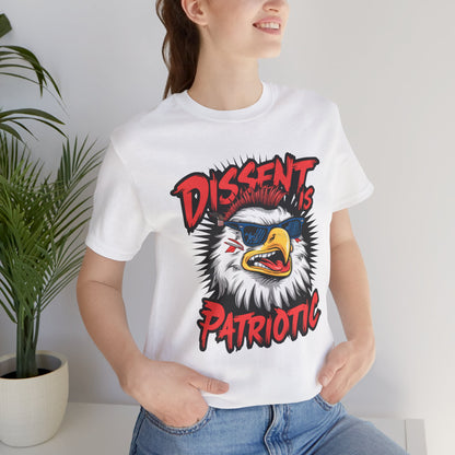 Dissent is Patriotic - Political - T-Shirt by Stichas T-Shirt Company