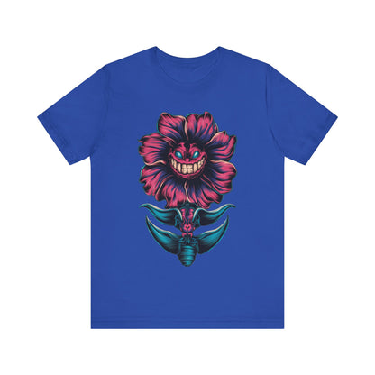 Evil Flower - Funny T-Shirt by Stichas T-Shirt Company