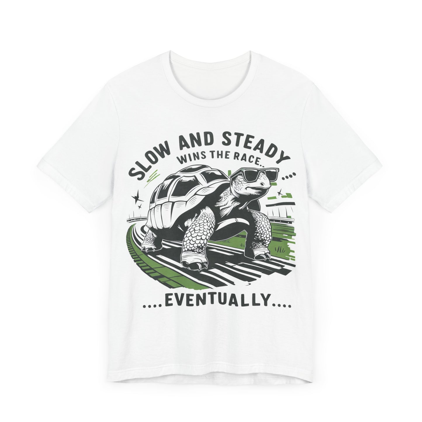 Slow and Steady Wins the Race… Eventually – Tortoise Lover T-Shirt by Stichas T-Shirt Company