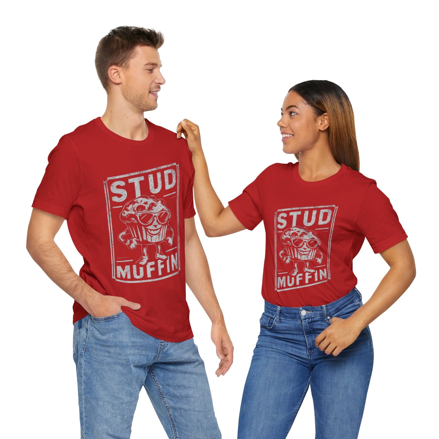 Stud Muffin - Funny - T-Shirt by Stichas T-Shirt Company