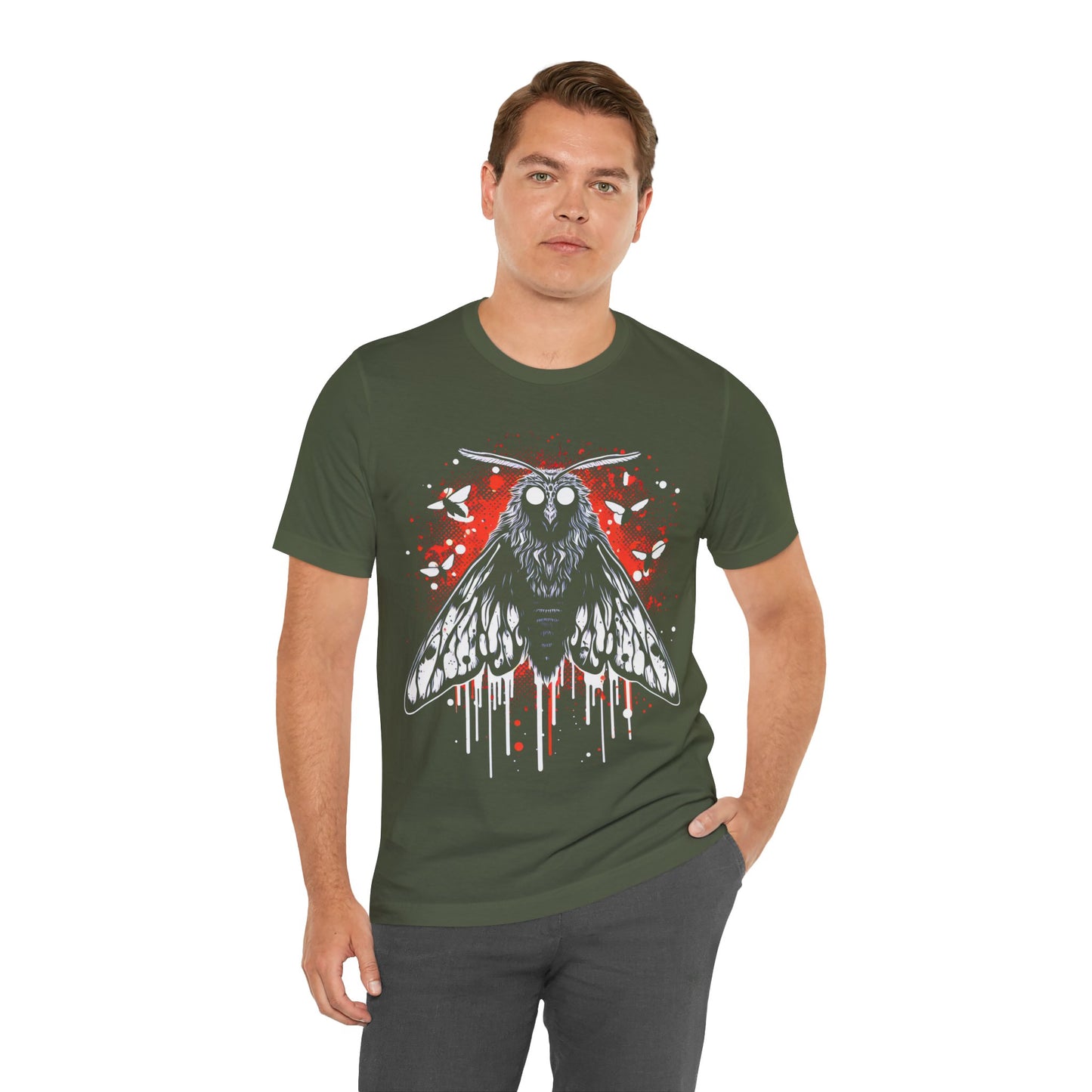 Mothman - Horror T-Shirt by Stichas T-Shirt Company