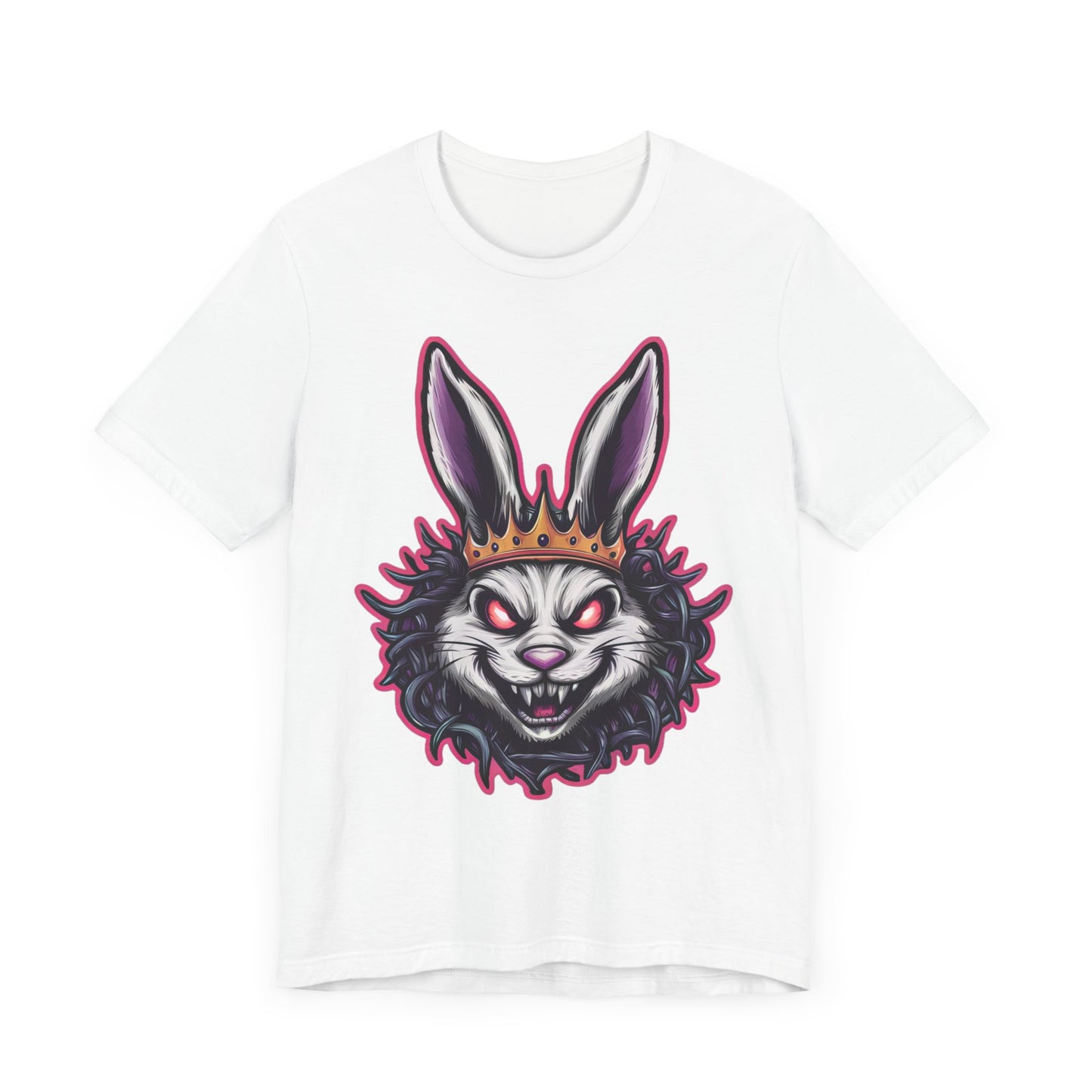 King Rabbit the Evil - Funny T-Shirt by Stichas T-Shirt Company