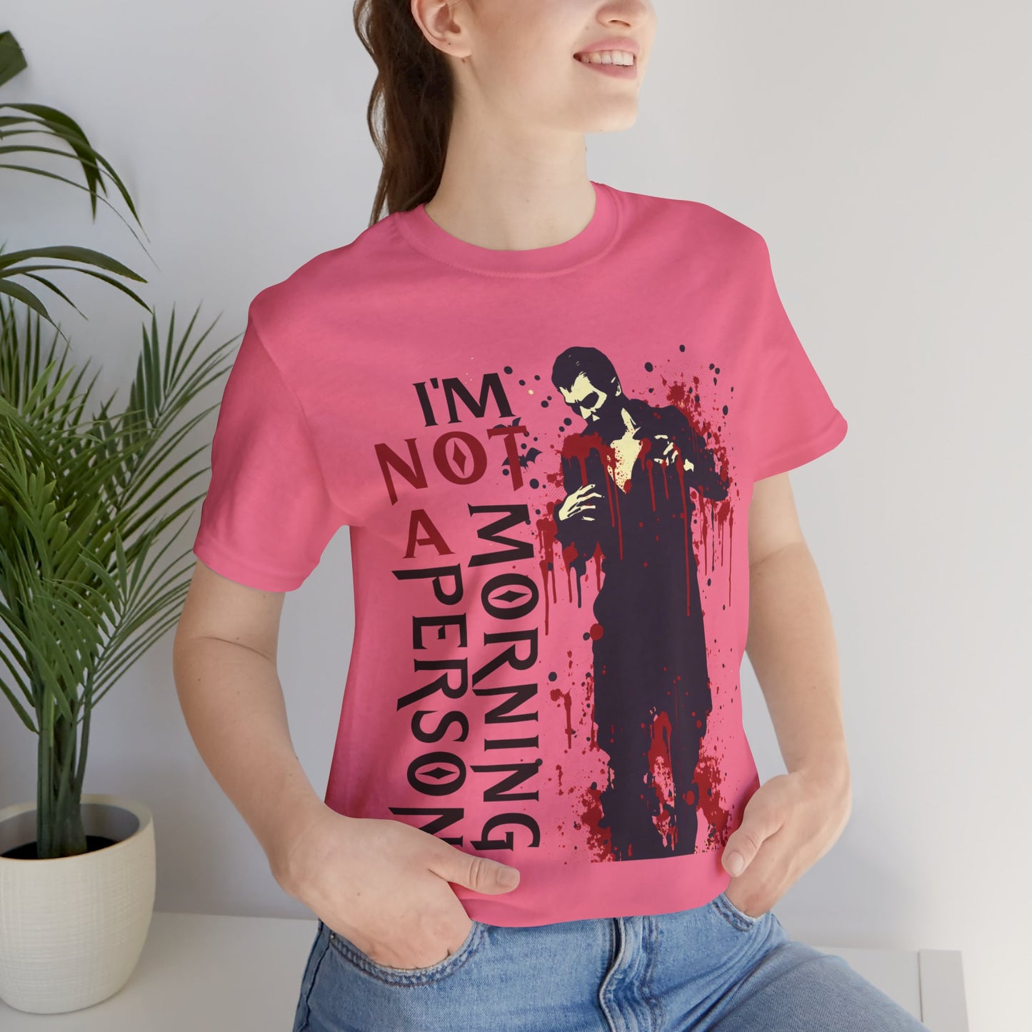 Not a Morning Person - Vampire T-Shirt by Stichas T-Shirt Company