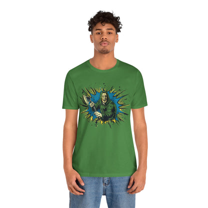 Axe Man - Horror - T-Shirt by Stichas T-Shirt Company