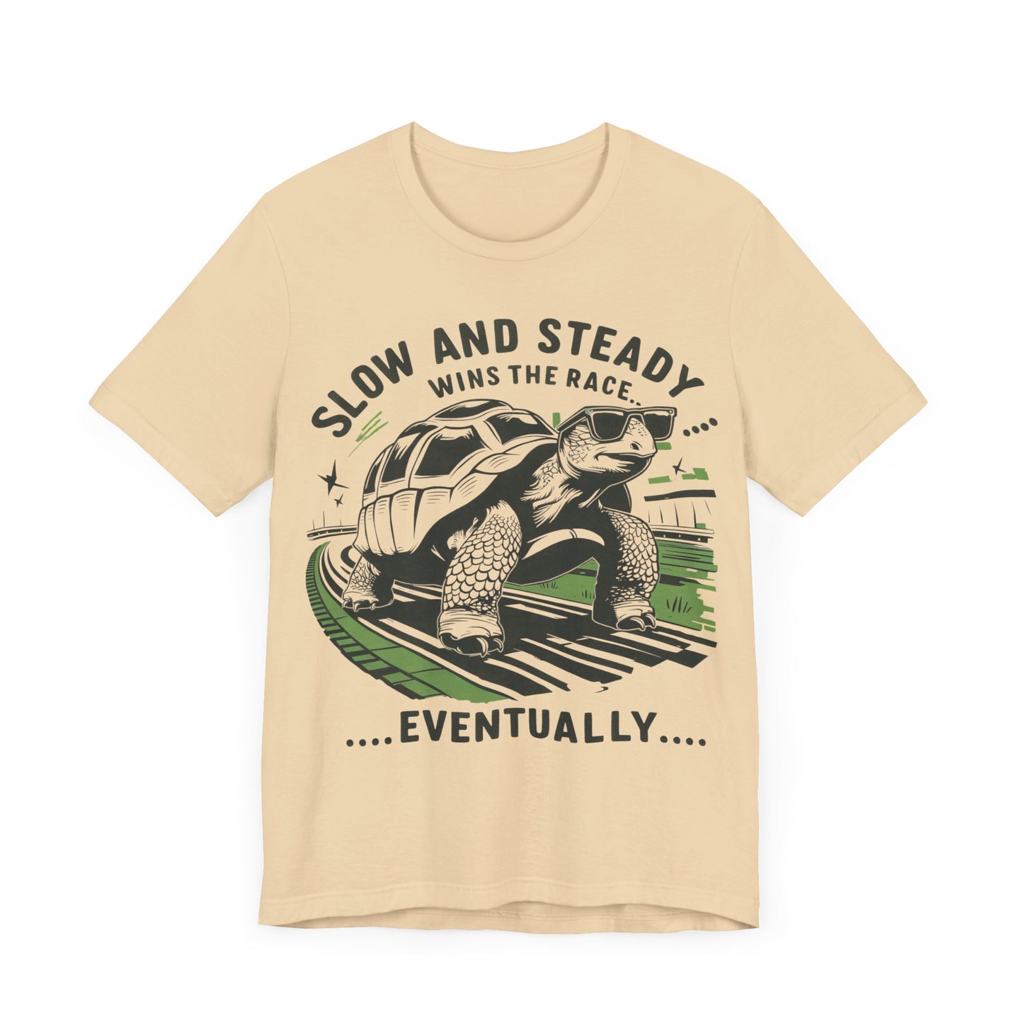 Slow and Steady Wins the Race… Eventually – Tortoise Lover T-Shirt by Stichas T-Shirt Company