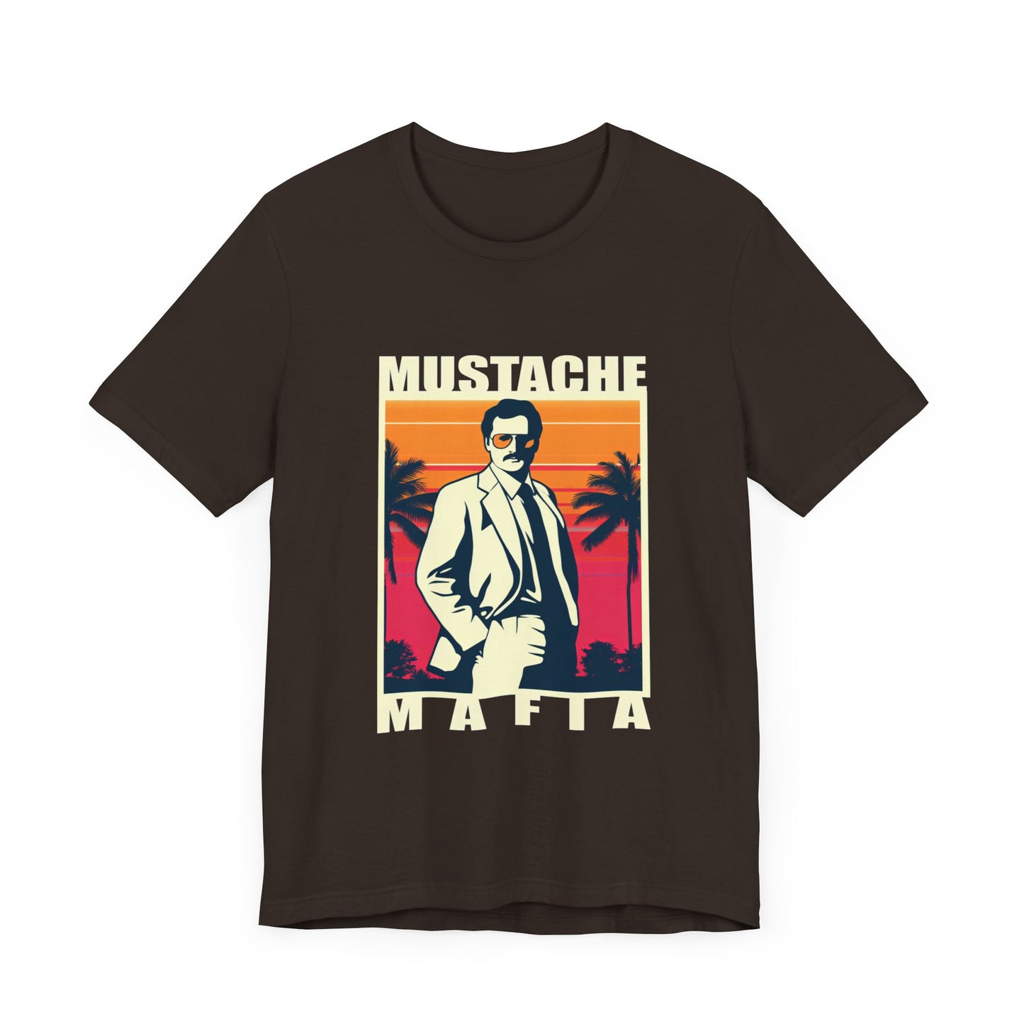 Mustache Mafia - Badass T-Shirt by Stichas T-Shirt Company