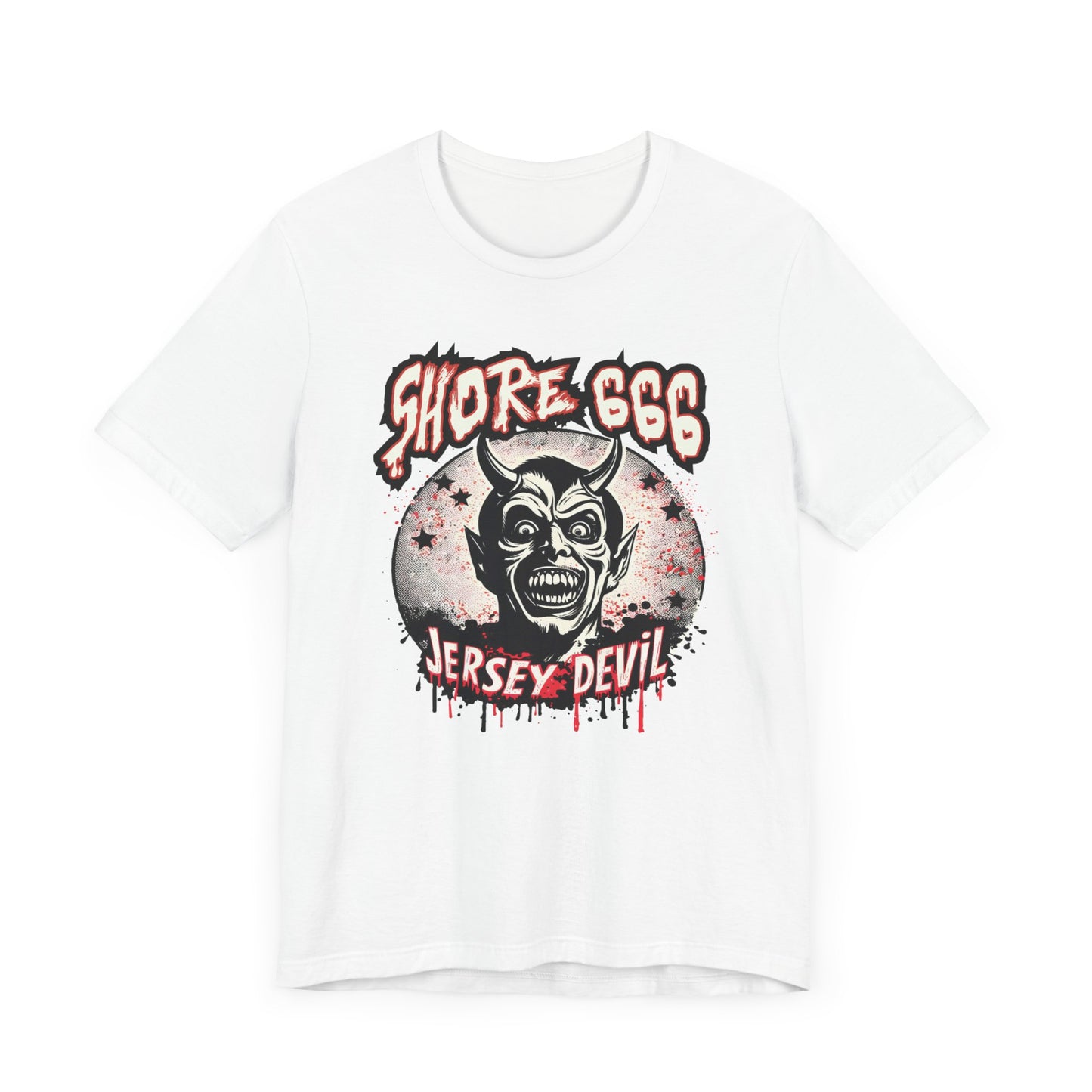 Shore 666 Jersey Devil - Horror T-Shirt by Stichas T-Shirt Company