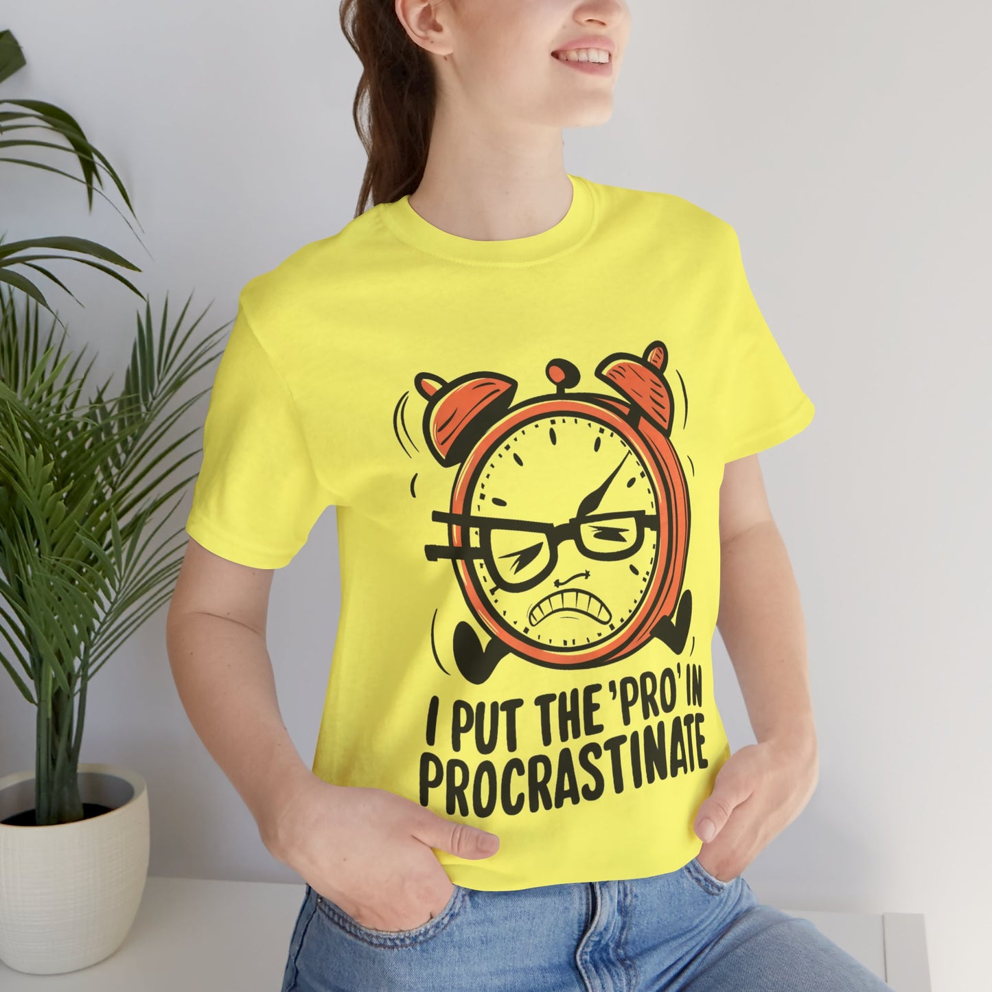 I Put the Pro in Procrastinate - Comedy - T-Shirt by Stichas T-Shirt Company