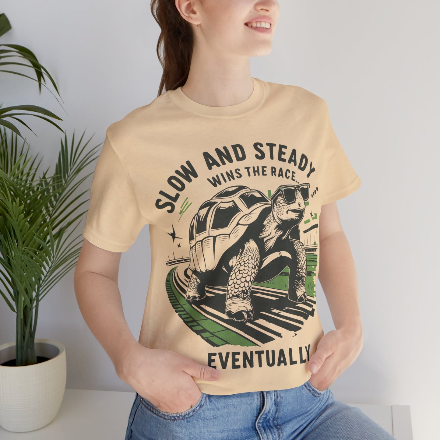 Slow and Steady Wins the Race… Eventually – Tortoise Lover T-Shirt by Stichas T-Shirt Company