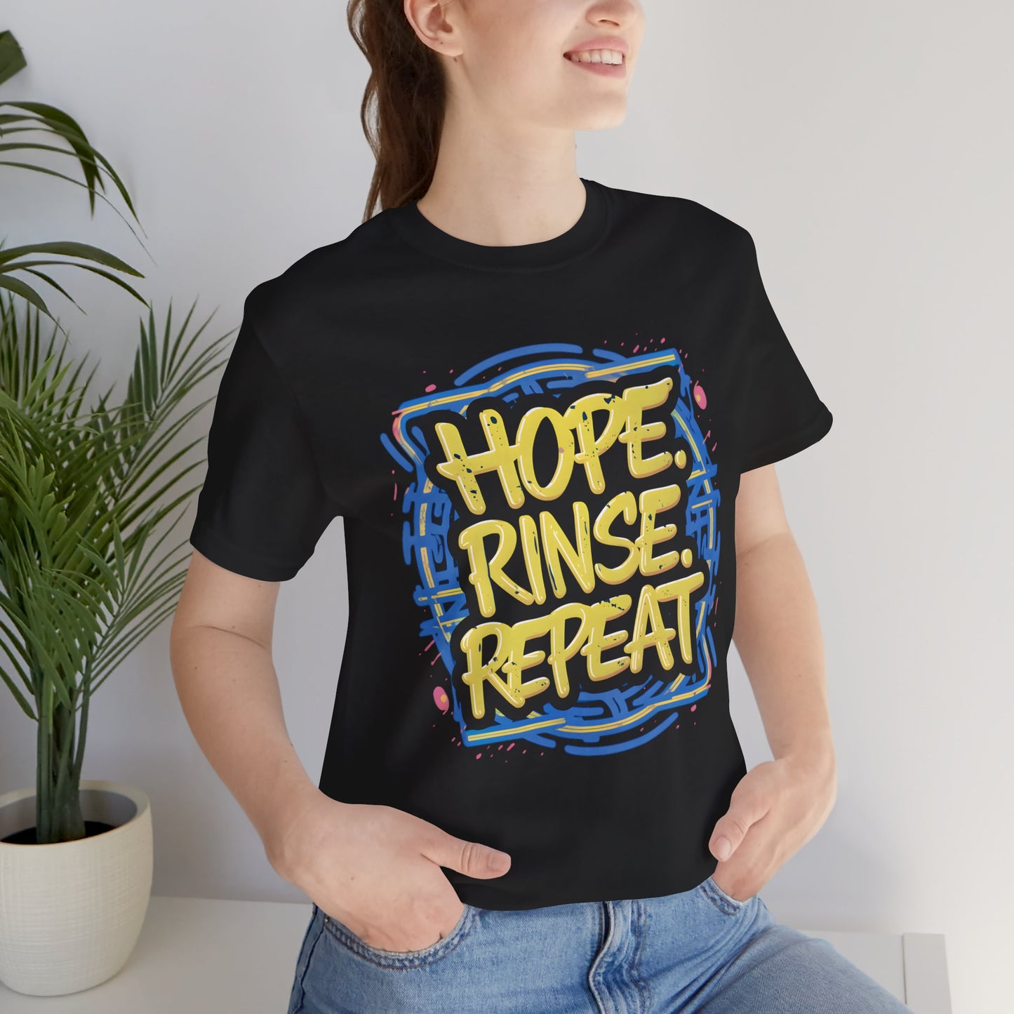 Hope. Rinse. Repeat - Political - T-Shirt by Stichas T-Shirt Company