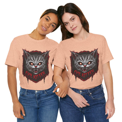 Evil Kitten - Funny T-Shirt by Stichas T-Shirt Company