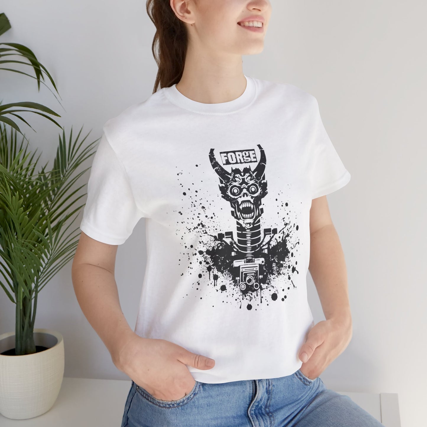 Forge Devil Robot - Badass T-Shirt by Stichas T-Shirt Company