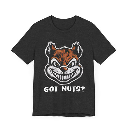 Got Nuts? Squirrel - Funny T-Shirt by Stichas T-Shirt Company