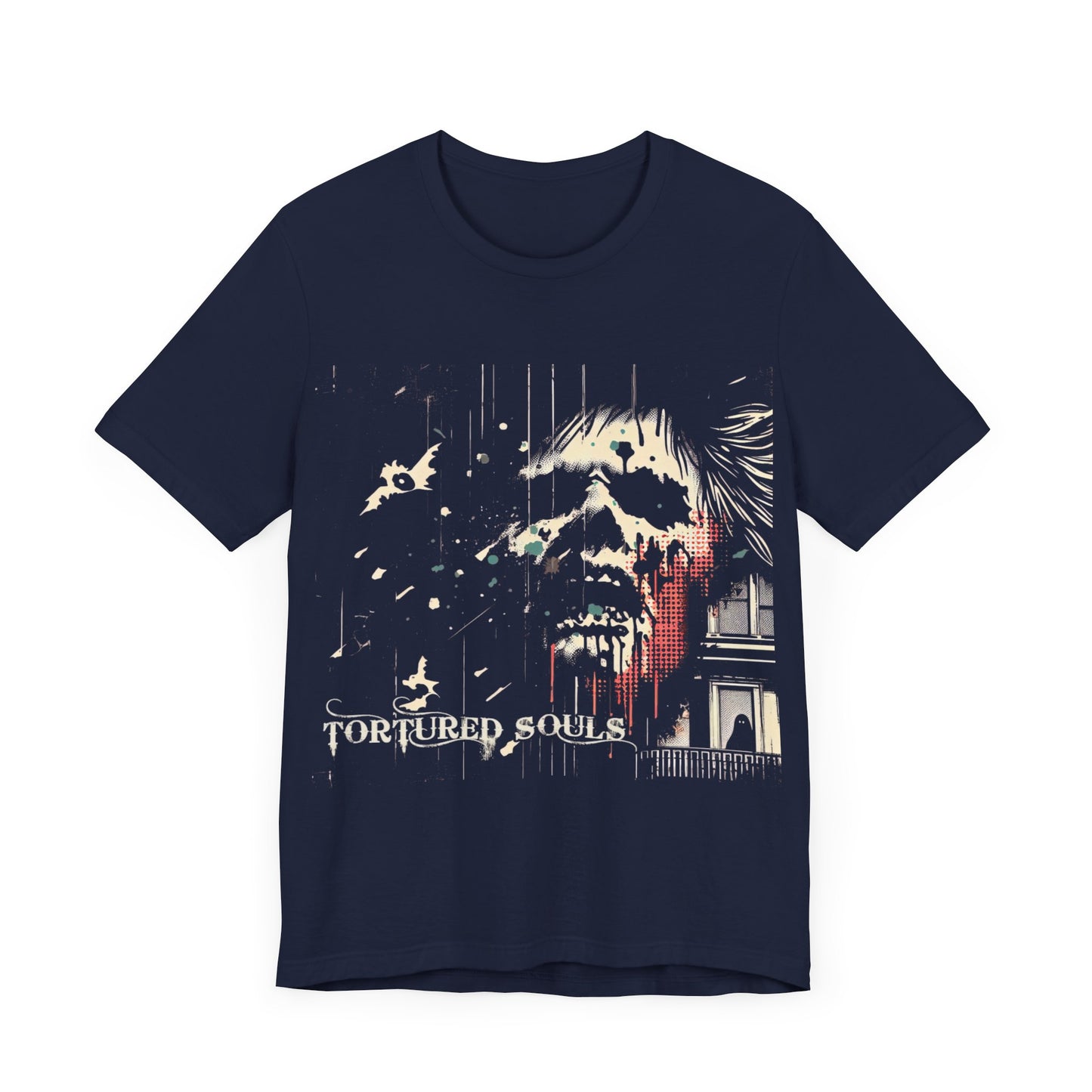 Tortured Souls  - Horror - T-Shirt by Stichas T-Shirt Company