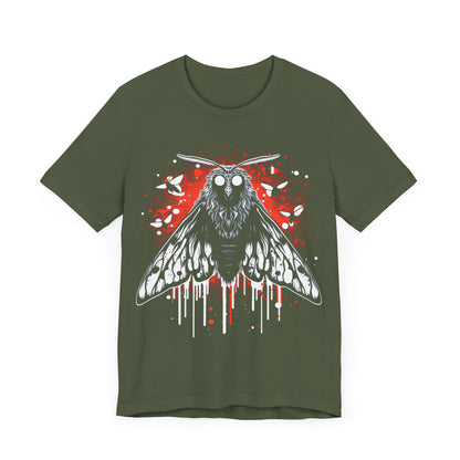 Mothman - Horror T-Shirt by Stichas T-Shirt Company