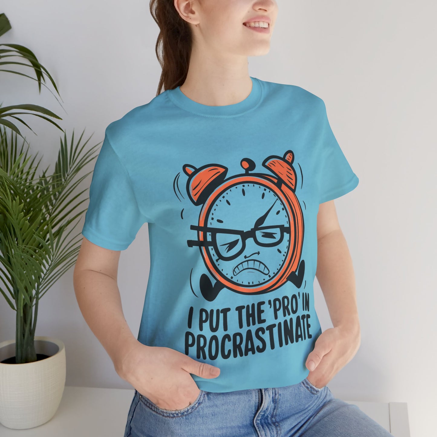 I Put the Pro in Procrastinate - Comedy - T-Shirt by Stichas T-Shirt Company