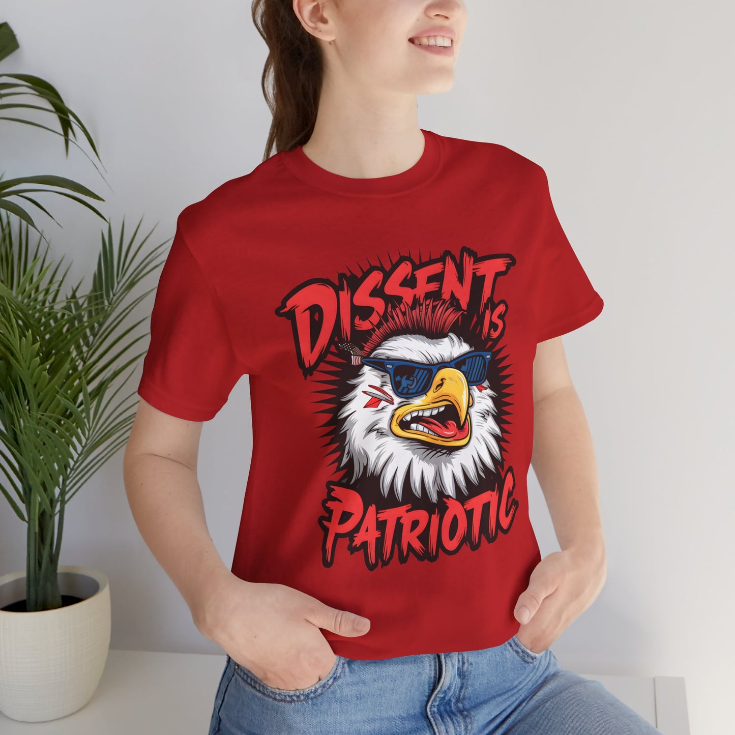 Dissent is Patriotic - Political - T-Shirt by Stichas T-Shirt Company