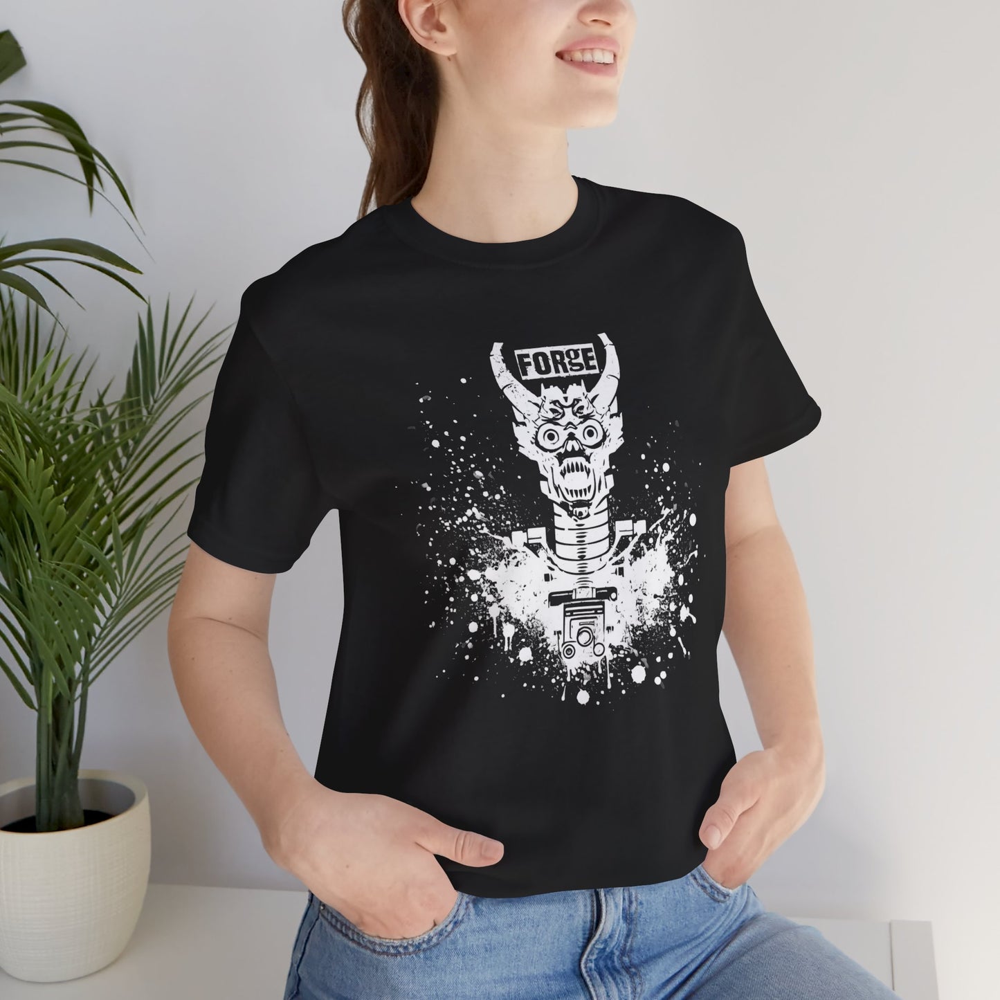 Forge Devil Robot - Badass T-Shirt by Stichas T-Shirt Company