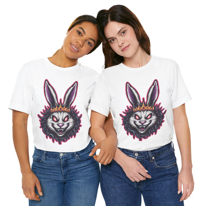 King Rabbit the Evil - Funny T-Shirt by Stichas T-Shirt Company